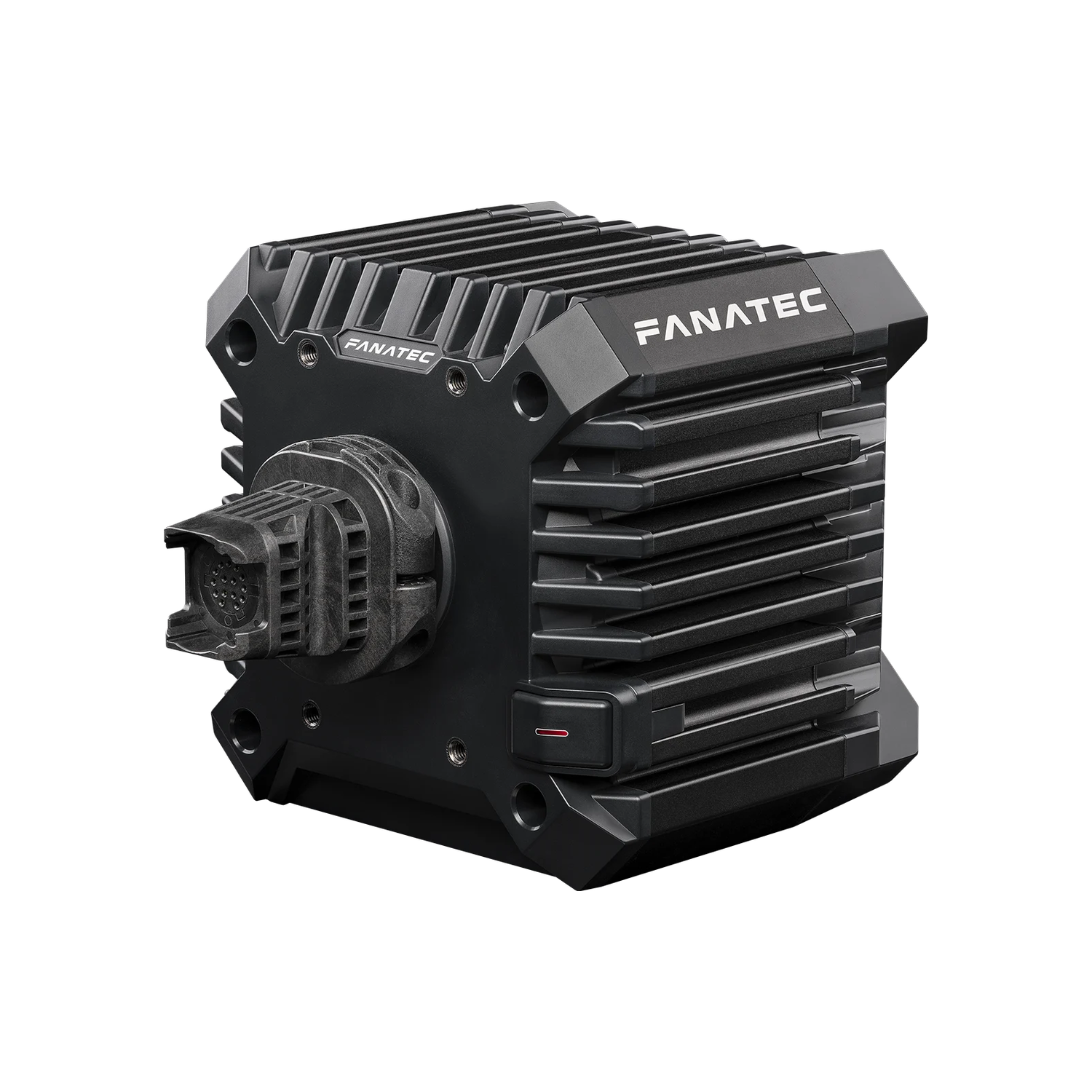 Fanatec CSL DD QR2 8 Nm with its finned aluminium housing
